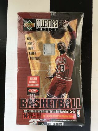Nba 1997 - 98 Upper Deck Collector’s Choice Basketball Box 336 Cards Total