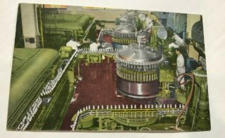 Vintage Miller Beer - Brewing Co Bottling Process Postcard Milwaukee Wi