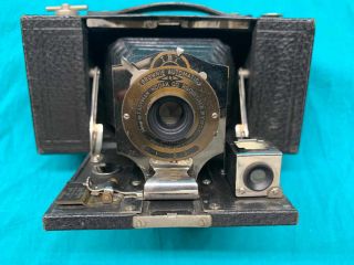 Eastman Kodak No.  2 Folding Pocket Brownie Model B Circa 1909 Or Later