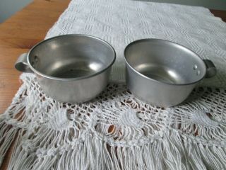 Set Of 2 Vintage Boy Scout Aluminum Drinking Cup / Camping Cups Mugs