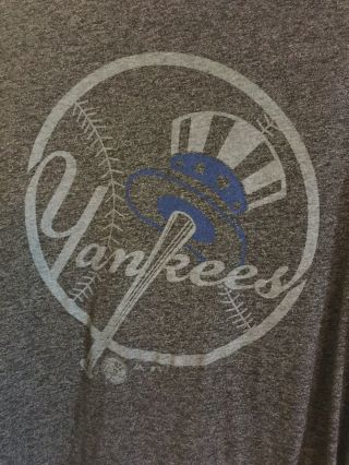 York Yankees Men’s Xxl 3/4 Sleeve Baseball Shirt