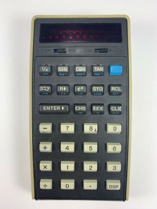 Hp 21 Hewlett Packard Scientific Calculator No Battery Box