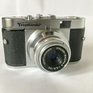 Voigtlander Vito B Rangefinder 35mm Film Camera & Case