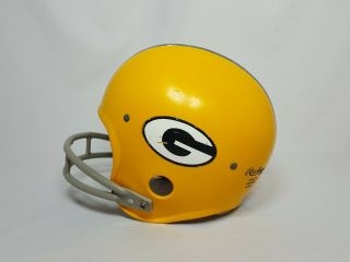 Vintage 1960’s Green Bay Packers Rawlings Football Helmet Youth Hnfl Medium