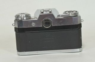 Zeiss Ikon Contaflex B Camera w/Carl Zeiss Tessar 50mm f2.  8 - 115mm f4,  Case 3