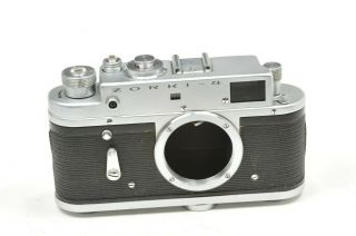 Zorki 4 Rangefinder Camera Body,  Based On Leica,  After Cla