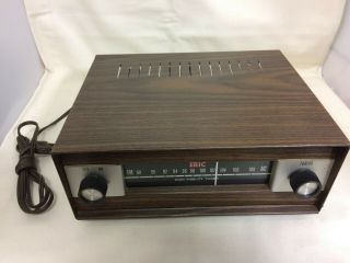 Vintage 50s / 60s Eric High Fidelity Tube Operated Tuner Model 357