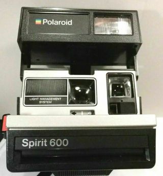 Polaroid Spirit 600 Instant Film Camera With Flash & Light Management System