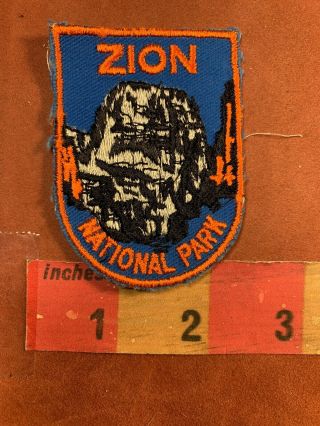 Vintage Zion National Park Utah Patch 85x4