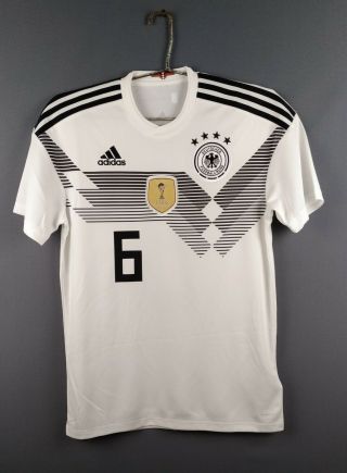 4.  9/5 Germany Soccer Jersey Small 2019 Home Shirt Br7843 Football Adidas Ig93