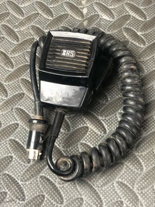 Vintage Realistic 21 - 1172 Cb Dynamic Microphone Radio Shack Tandy