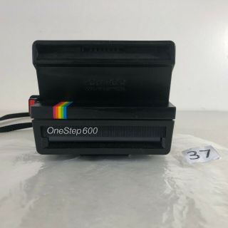 Vintage Polaroid Onestep One Step 600 Rainbow Instant Film Camera