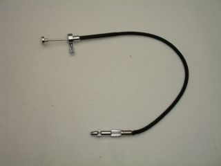 Shutter Release Cable 9 " Long,  W.  Lock,  Made In Japan,  Vintage (m126)
