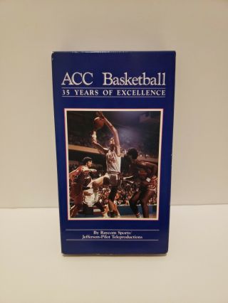 Acc Basketball 15 Years Of Excellence Vhs