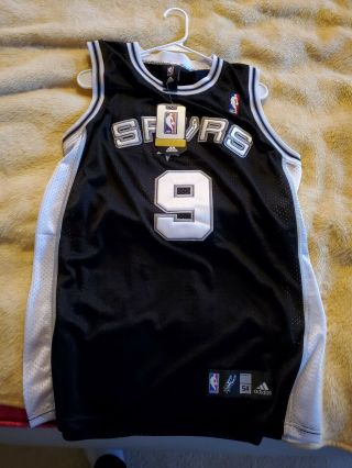Tony Parker San Antonio Spurs Adidas Nba Authentics Jersey Nwt With Tags