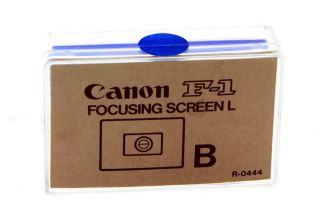 Canon Focusing Screen L - B For Old F1 Mechanical Camera
