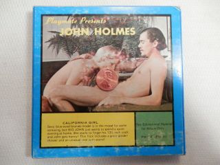 Vintage 8mm Adult Xxx Stag Film Playmate 2 John Holmes California Girl 1973