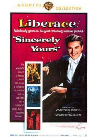 16mm Film Sincerely Yours - Liberace Musical Feature Movie
