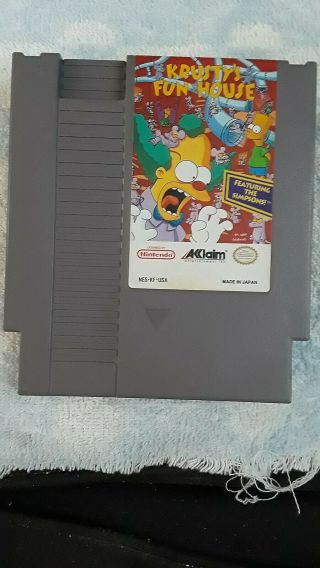 Vintage Game - Krusty 