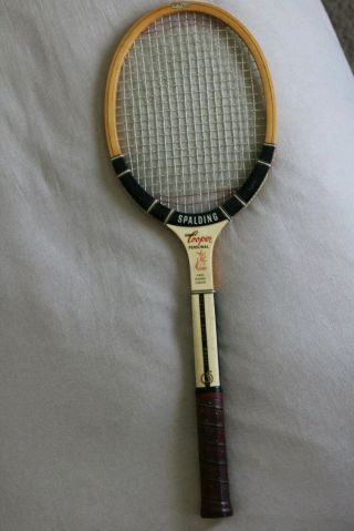 Spalding - Ashley Cooper Personal - Tennis Racquet - Fibre Welded Thrt - Vintage