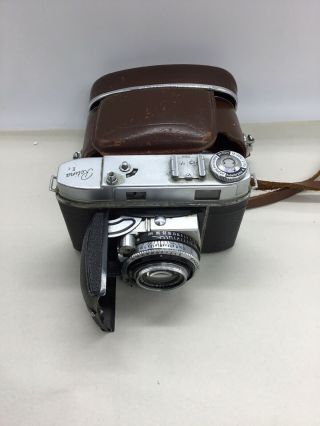 Kodak Retina Iic Rangefinder Camera W/ Schneider Xenon 50mm F2.  8 Lens & Case