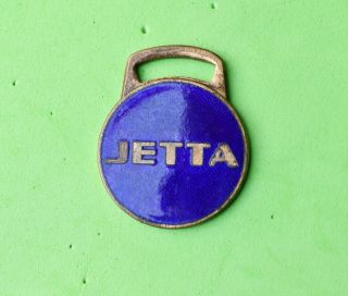 Vintage Metal Vw Jetta Motor Car Key Fob For Keyring Volkswagen