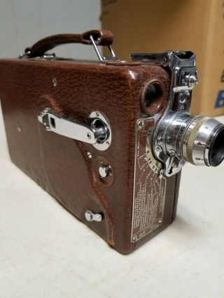 Cine Kodak Model K 16mm Movie Camera - 20mm F - 3.  5 Kodak Anastigmat Lens
