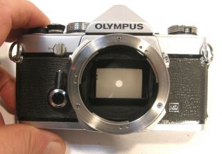 Olympus Om - 1 Md 35mm Camera Body Only With Winder Shutter