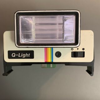 Polaroid Q Light B 2351 Electronic Flash For Polaroid One Step Land Camera