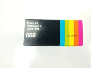 Polaroid Polacolor 2 Land Film Type 668 16 Instant Color Prints EXP 3/85 3