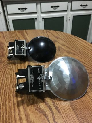 Two Vintage Beacon Master Automatic Camera Flash Synchronizers