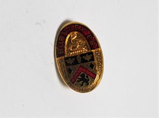 Burnley Fc - Vintage Small Enamel Crest Badge