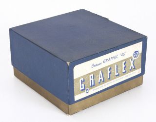 Graflex Empty Box Only For 4x5 Crown Graphic/211968