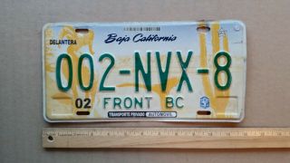 License Plate,  Mexico,  Front Bc,  Baja California,  Big - Horned Sheep,  Whale 