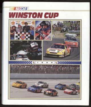 1996 Nascar Winston Cup Yearbook,  Hardcover With Dust Jacket Book