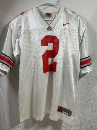 Jk Dobbins/chase Young Ohio State Buckeyes.  Football Jersey Mens L.  Nike.  2
