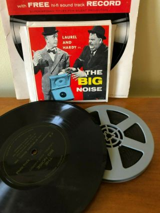 Laurel and Hardy The Big Noise 8MM Movie and Hi - Fi Record 2