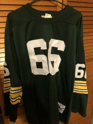 Green Bay Packers Jersey,  Stitched,  Ray Nitschke,  Green,  Football,  2xl