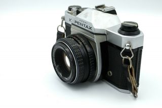 Pentax K1000 35mm Film Camera with Pentax SMC - A 50mm f2 lens 3