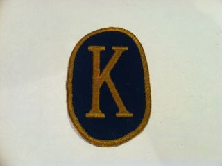 Boy Scout Vintage Kiwanis Camp Patch