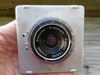 Camera Schneider Kreuznach Lens Synchro - Compur P 1;6,  8/90