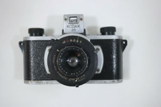 Vintage Kodak 35 35mm Film Camera W/ Anastigmat F/4.  5 51mm & Case