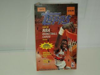 1998 - 99 Topps Nba Basketball Series 1 Factory Hobby Box