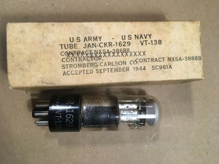 1 Ken - Rad Jan Ckr - 1629 Vt - 138 Eye Tube - Amplifier - Old Stock Nib 1944