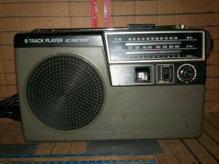 Vintage Panasonic Rq - 832s 8 Track Player Radio