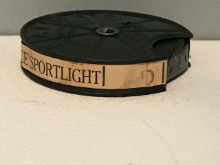 Sales Reel - Grantland Rice Sportlight Movie Film Pathex 9.  5mm circa 1925 3.  3 min 2