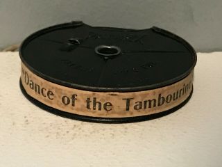 " Dance Of The Tambourine " Movie Film Pathex 9.  5mm Circa 1925 3.  3 Minutes 20meter