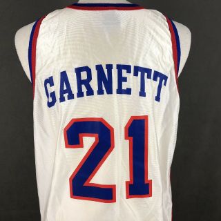Kevin Garnett 21 Vintage 90s Mcdonalds All American Jersey Size Large