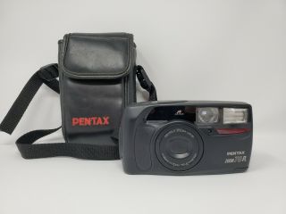 Pentax Zoom 70 - R Point And Shoot 35mm Camera With Case.  A3