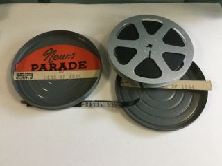 16mm Film Movie & Reel News Parade Complete Edition - News Of 1944 Castle Films